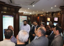 بازدید دانشگاهیان امیرکبیر از موزه صلح تهران در هفته دفاع مقدس