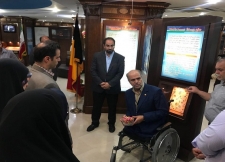 بازدید دانشگاهیان امیرکبیر از موزه صلح تهران در هفته دفاع مقدس