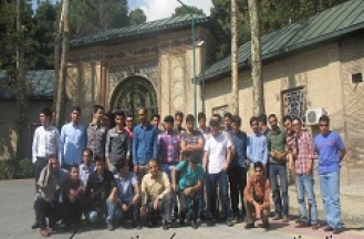 بازدید دانشجویان ورودی 1395-1394 دانشگاه صنعتی امیرکبیر از کاخ موزه سعدآباد و برج میلاد